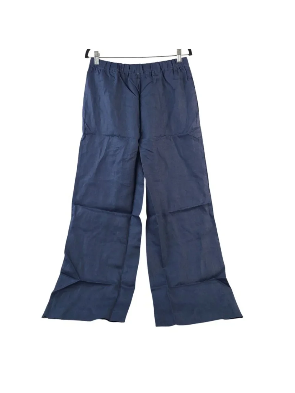 NEW Reformation Blue Linen Tank Top & Wide-Leg Pants Set Sleeveless Women's Sz M